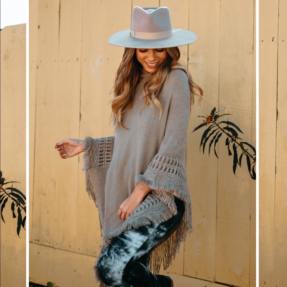 Khaki Montana Poncho